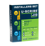 U-SCRIBE JIG - Installers Set - 3 x 16mm (5/8"), 18mm (11/16"), & 19mm (3/4")