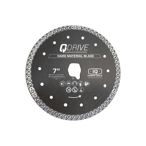 iQ Power Tools - 7" x 005 Q-Drive Tile Blade Dry - Hard Material