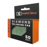 iQ Power Tools - Diamond Hand Polishing Pad 50 Grit