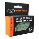 iQ Power Tools - Diamond Hand Polishing Pad 50 Grit