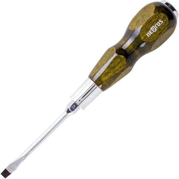 Nepros ND3M Wooden Screwdrivers, Slotted