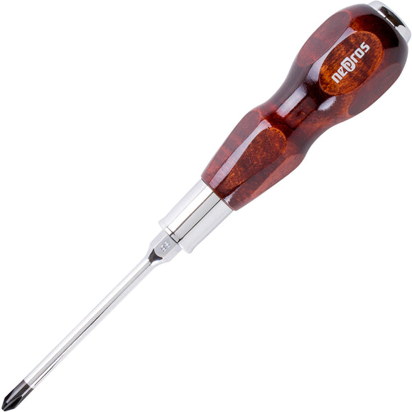 Nepros ND3P Wooden Screwdrivers, Phillips