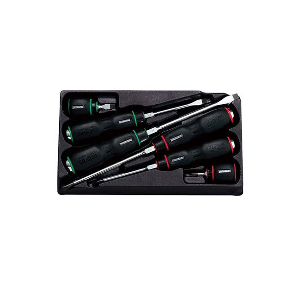 Nepros NTD106 Plastic Grip Screwdriver Set (6pcs.)