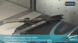 Hazet 4684-3 Exhaust pipe clamp pliers