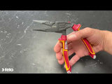 Felo 58012040 Curved pliers dielectric Ergomulti 200 mm