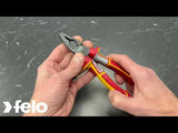 Felo 58001840 7" Combination Pliers VDE