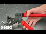 Felo 58425040 Ratcheting cable cutter, 260 mm