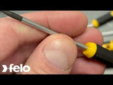 Felo 24015160 1.5 x 60mm Precision Slotted Screwdriver