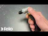 Felo 43899940 Ergonic K Handle Ratcheting Screwdriver