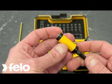Felo 02073806 XS-Strongbox Bits, 38 Pieces