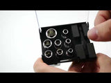 Felo 05798106 - 1/4" Drive Nut Box with 8 Metric Sockets & Adapter