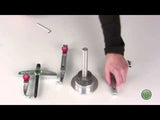 Kukko 20-10+ | 2-jaw universal puller with quick adjustment jaws, up to 130 mm spread, 100 mm reach