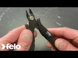 Felo 59112840 Precision Side Cutters, 128 mm