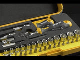 Felo 05783616 R-GO XL 36 piece Box Sockets, Bits Ergonic Ratchet, Metric