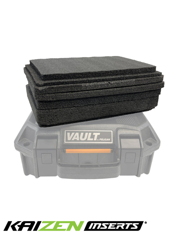 Pelican V100, Vault Small Pistol Case Kaizen Inserts