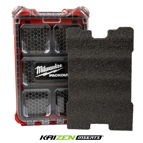 Milwaukee PACKOUT™ Compact Organizer 48-22-8435 - LOL Lift-Out-Layers Kaizen Foam Insert