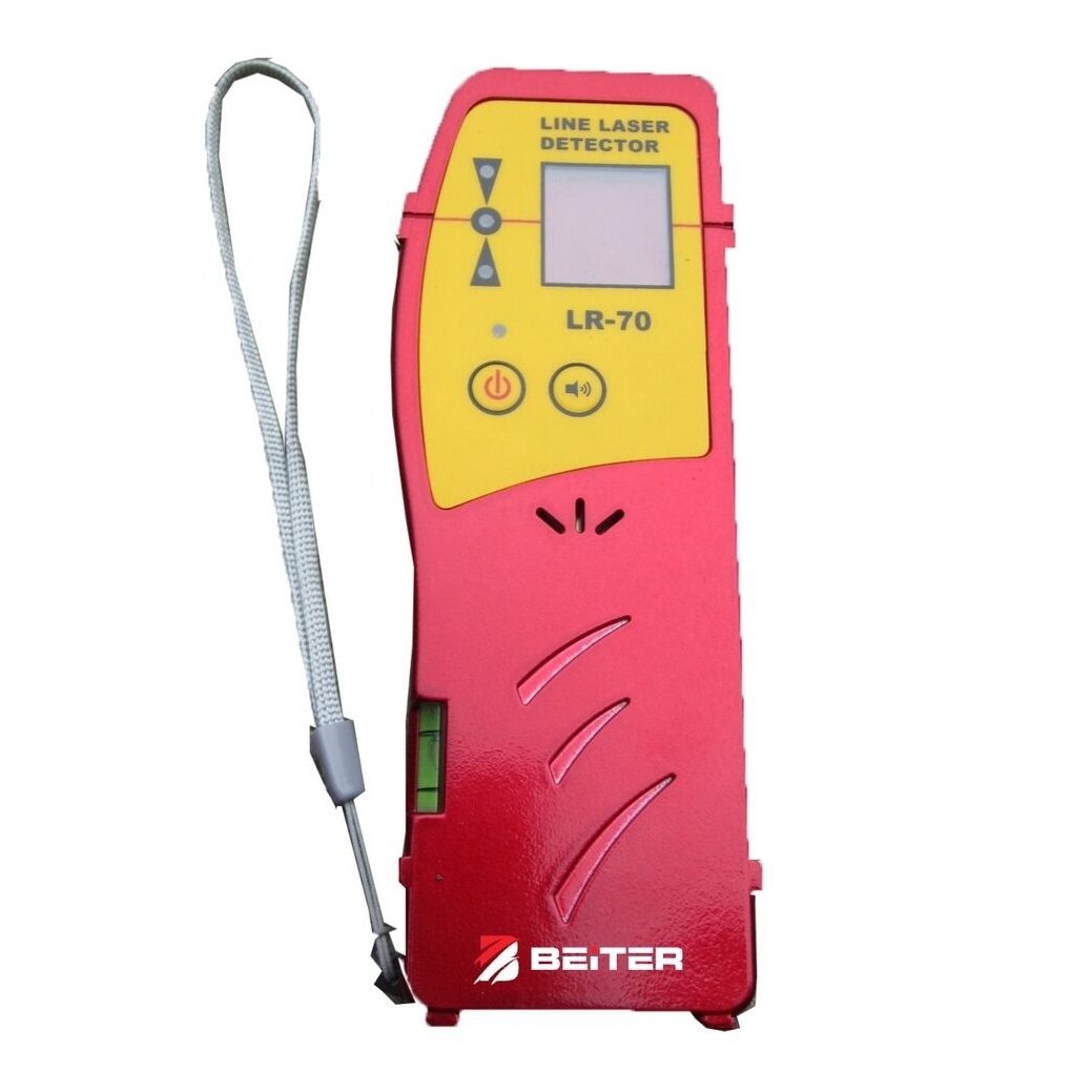 Beiter No. LR-70, Linear Laser Receiver Detector and Clamp Red Laser