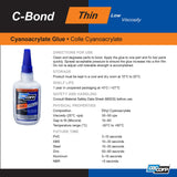 C-BOND Thin - Instant Bond CA Glue