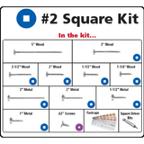 FastCap POWERHEAD SCREW SAMPLE KITS