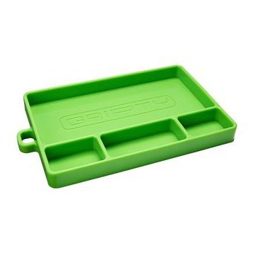 SMACK Flexible Silicone Tool Tray - Non-Slip Mat For Organizing Tools, Portable & Easy Clean (Medium, Pink)