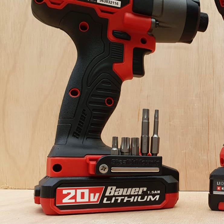 StealthMounts Magnetic Bit Holder for Bauer Tools