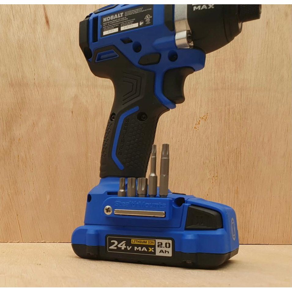 StealthMounts Magnetic Bit Holder for Kobalt Tools