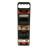 StealthMounts Milwaukee M18 Battery Holder Board with Handle and Packout Feet