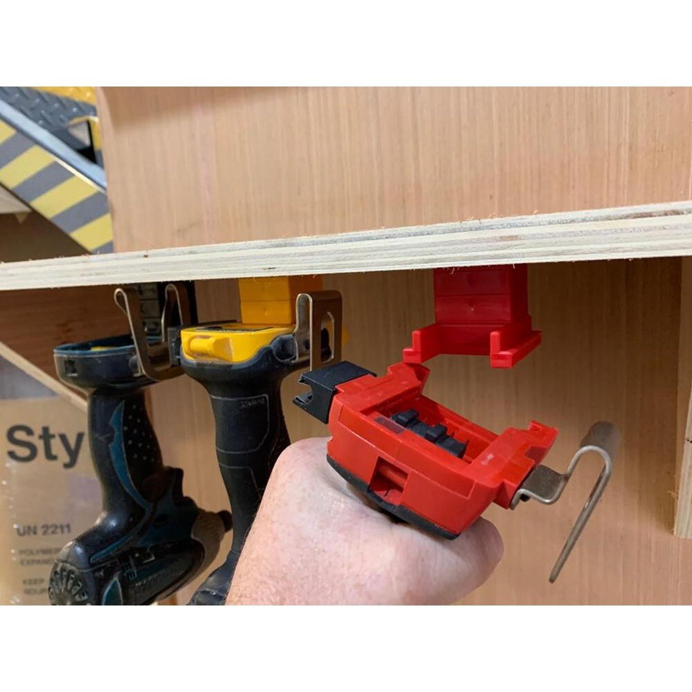 StealthMounts Red Tool Mount 12mm Spacers