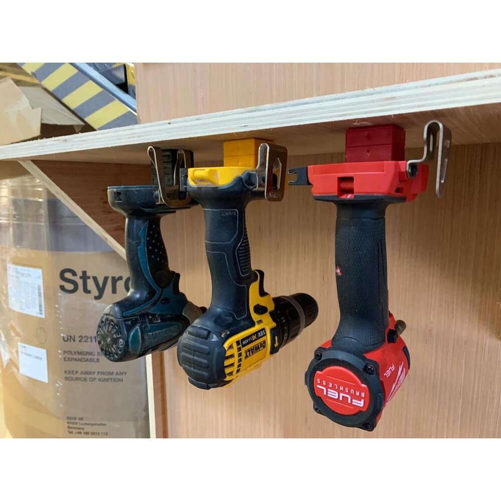StealthMounts Red Tool Mount 12mm Spacers