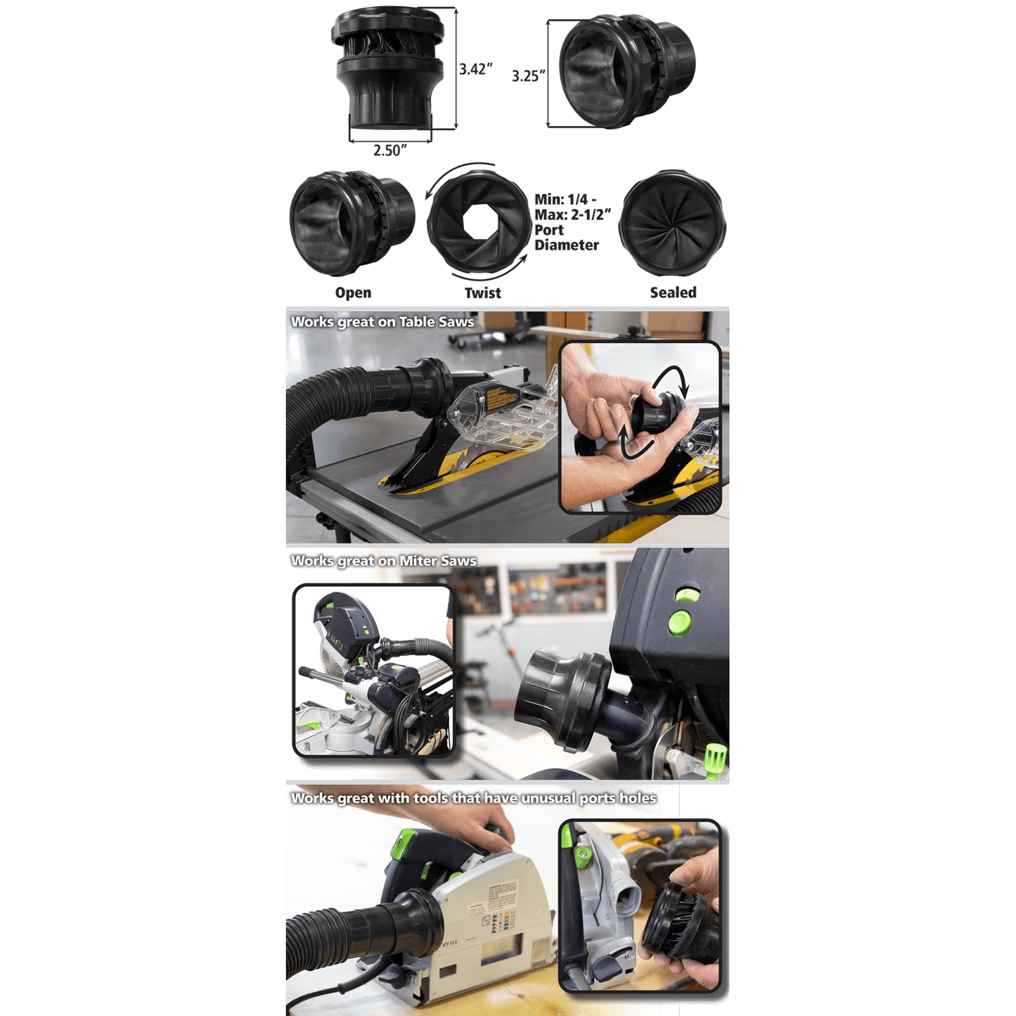 Universal Vacuum Adapter