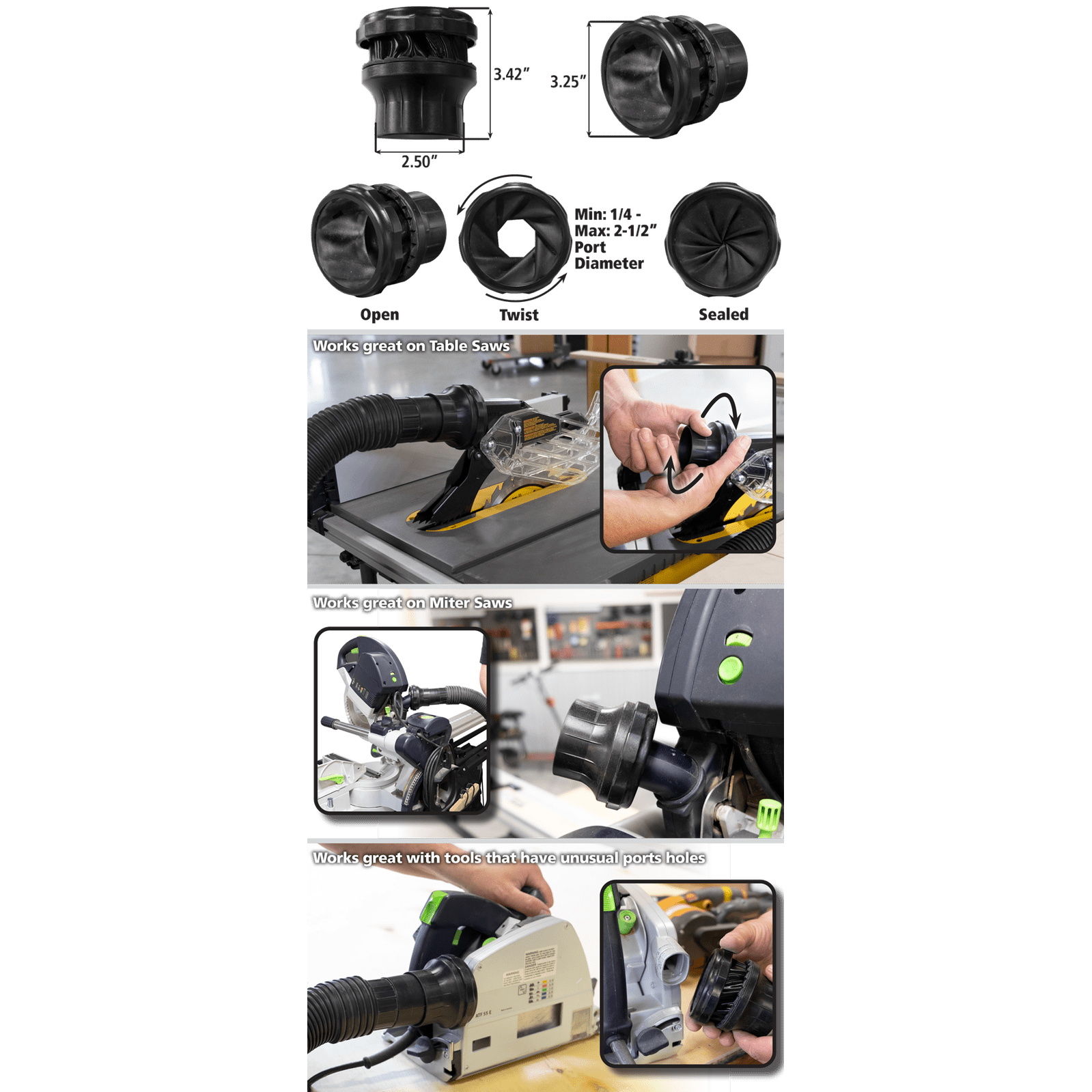 Universal Vacuum Adapter