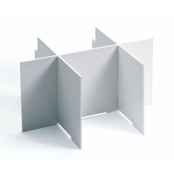 Storage Box Set of 3 dividers - Light Grey